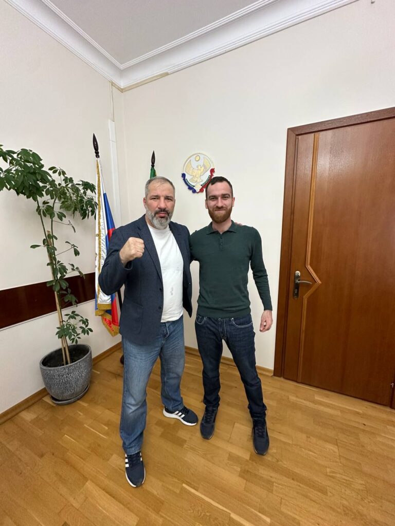 Благодарность ВРИО Министра по национальной политике и делам религий Республики Дагестан Темирлану Абуталимову