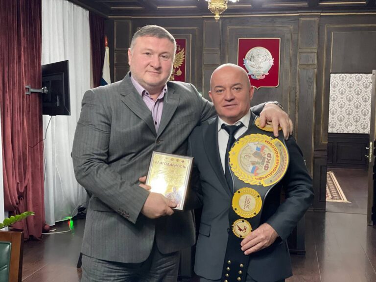 Благодарность Главе Бабаюртовского района РД